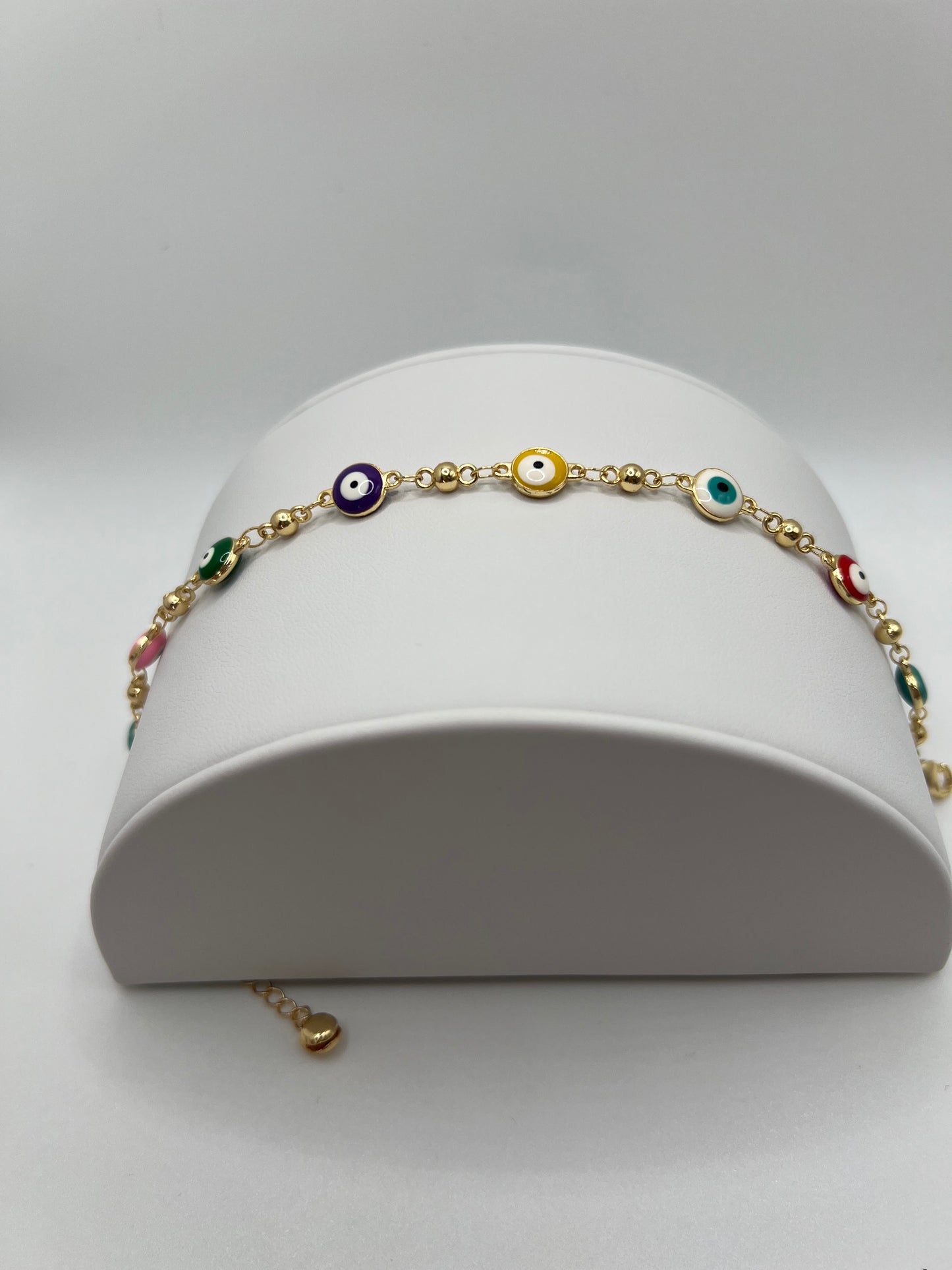 Multi Evil Eye Anklet